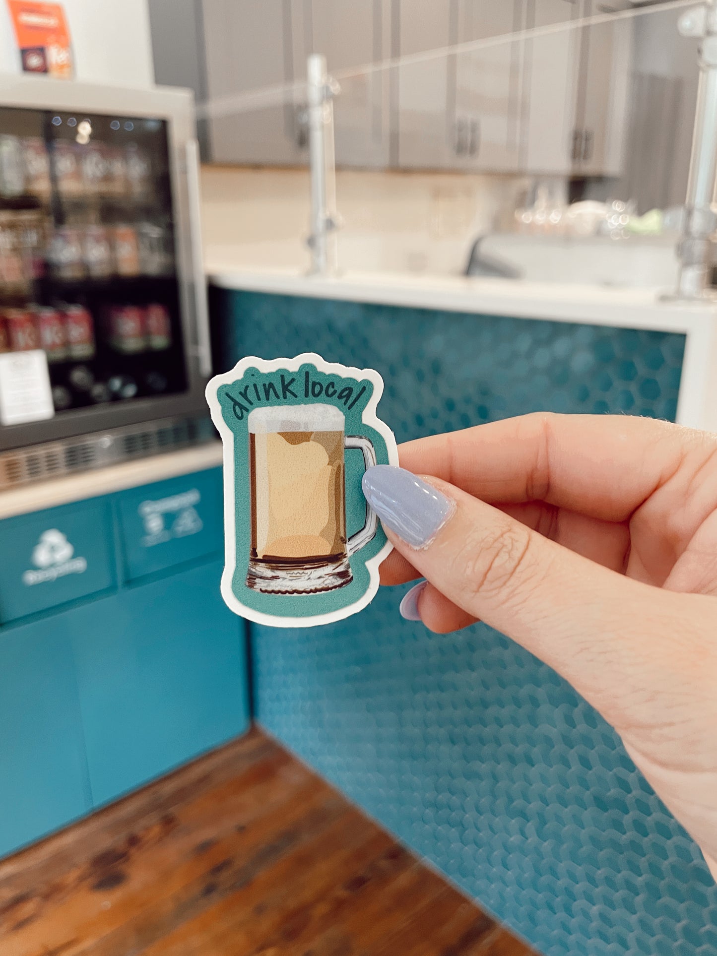 "Drink Local" Sticker