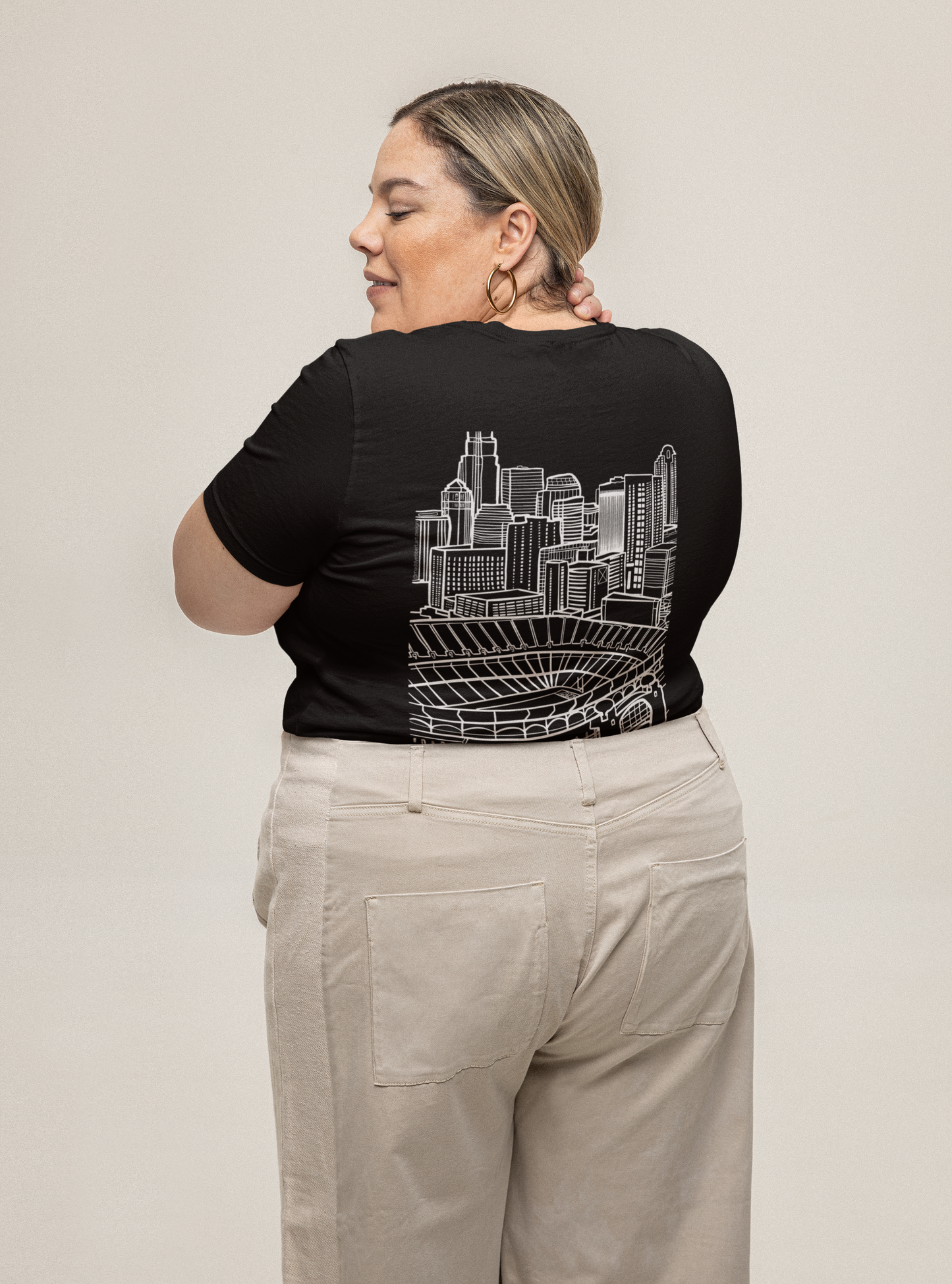CLT Panthers Stadium Tshirt