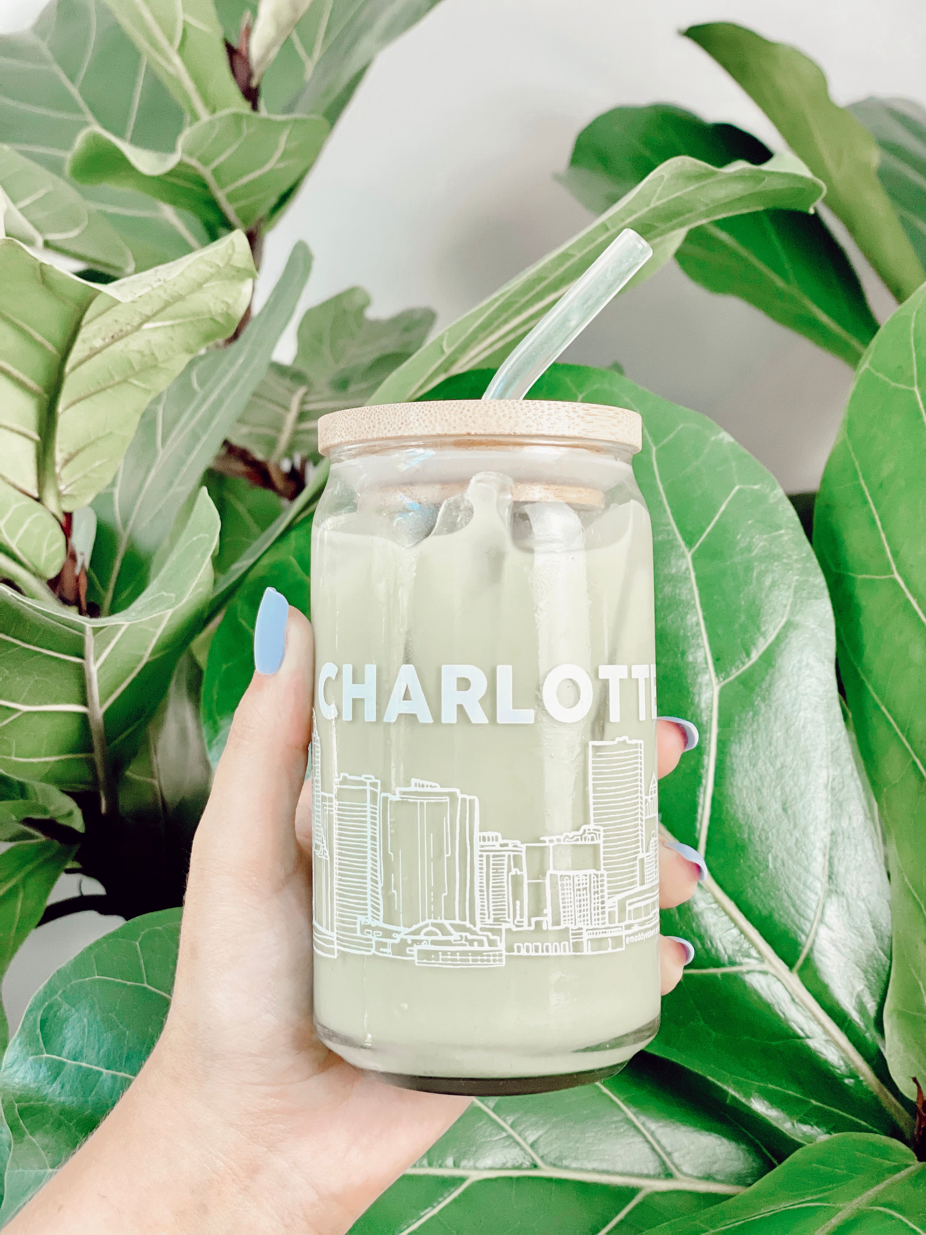 16oz. Wrap Charlotte Beer Glass Set