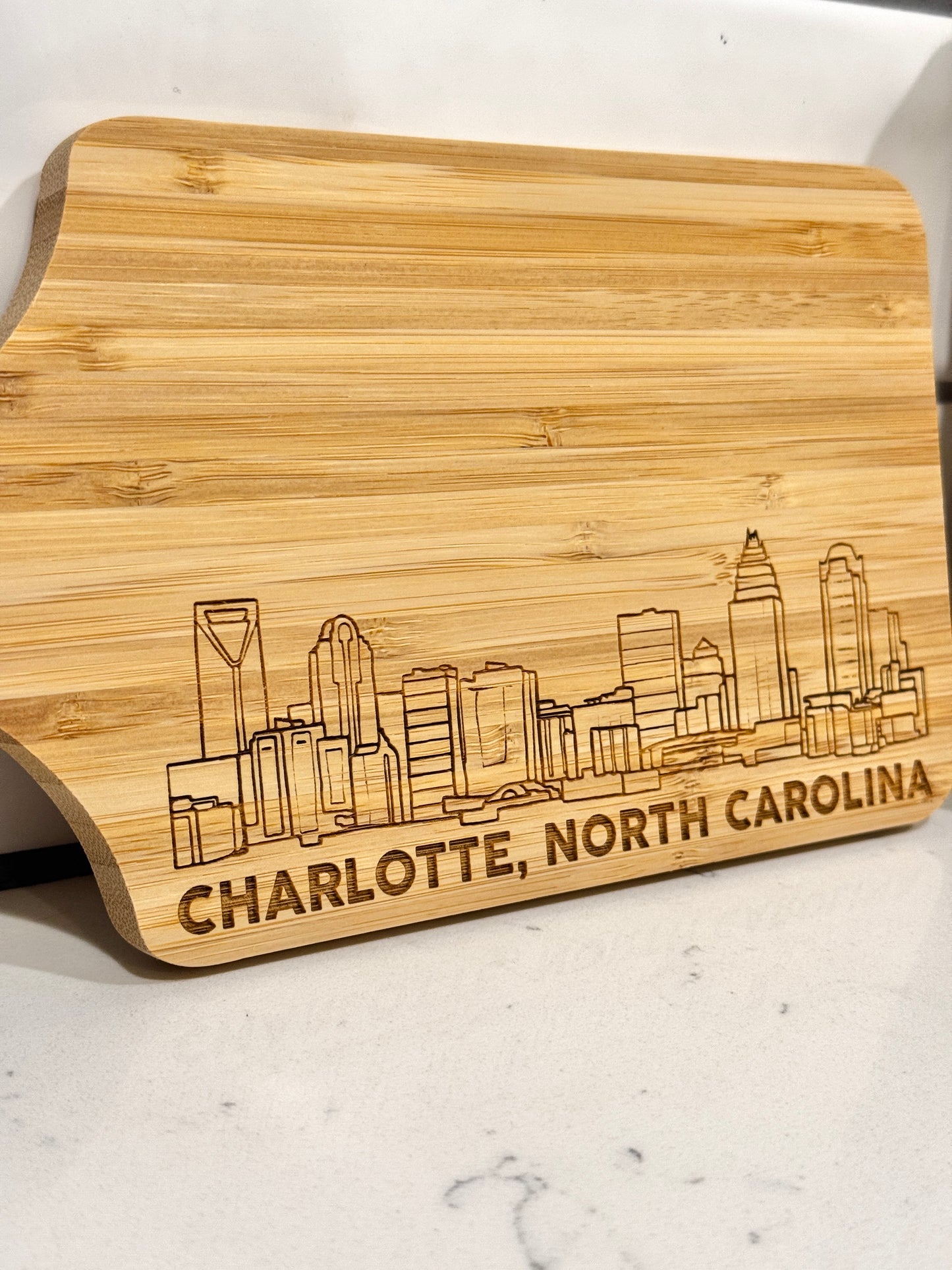 Charlotte Laser Engraved Cutting Board