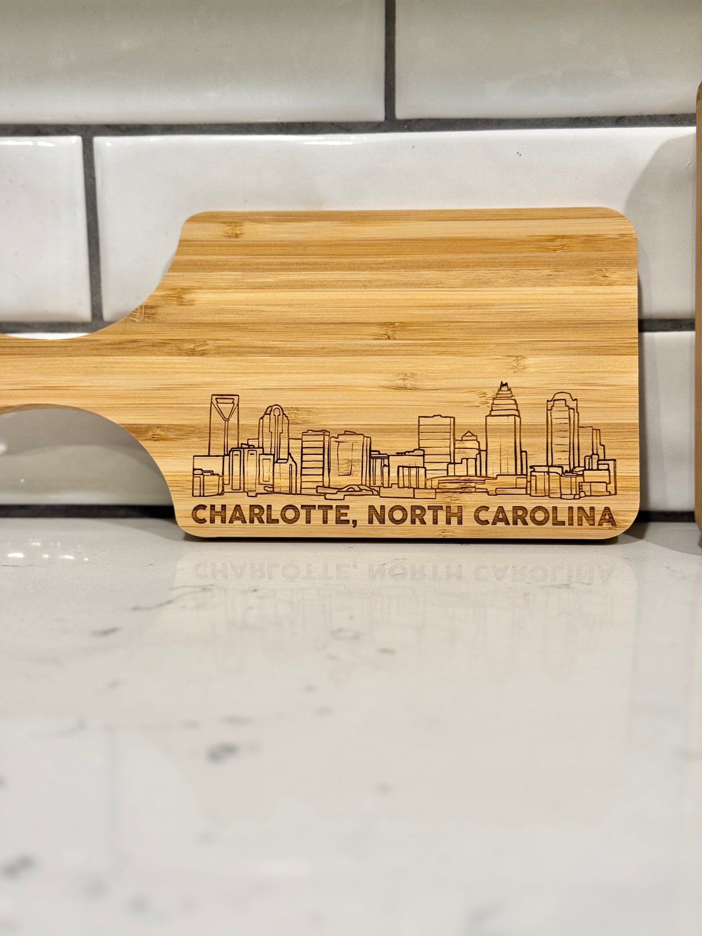 Charlotte Laser Engraved Cutting Board