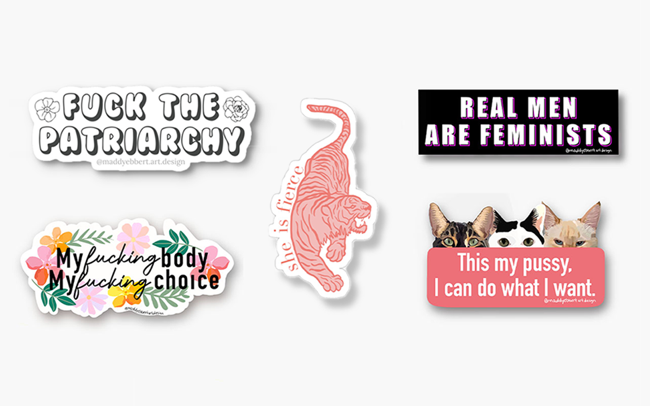 Feminist Sticker 5 Pack