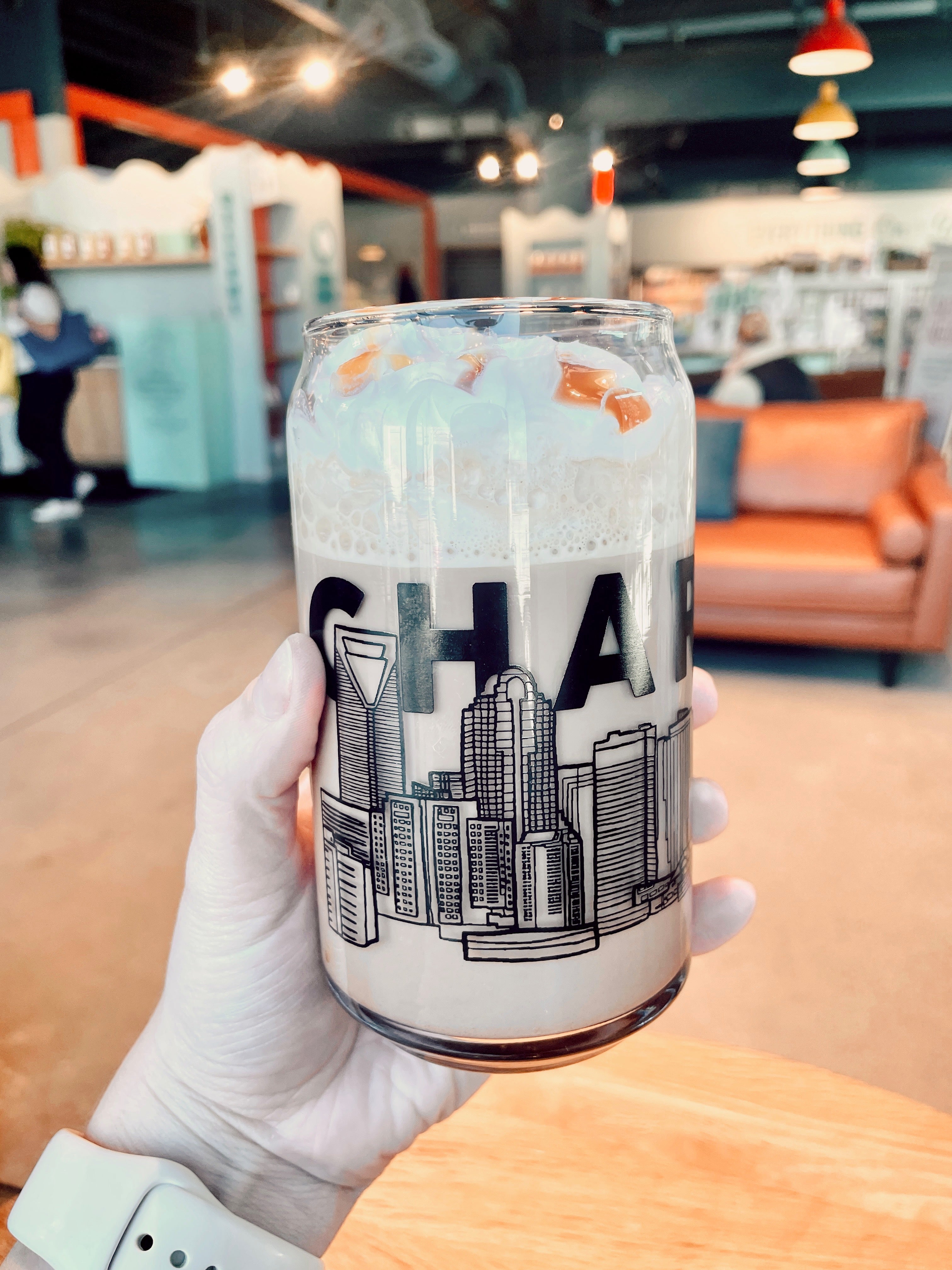 16oz. Wrap Charlotte Beer Glass Set