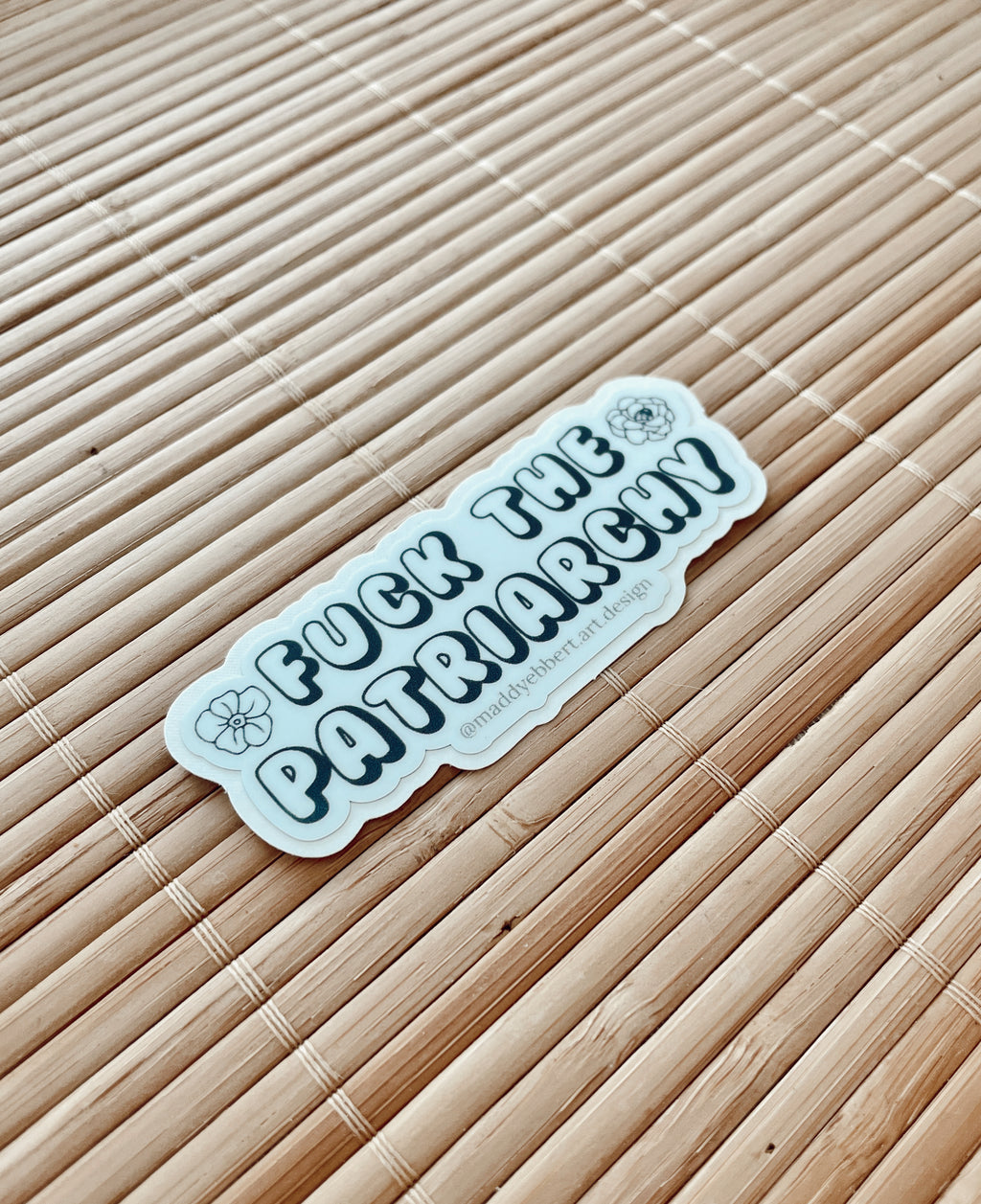 "F**k The Patriarchy" Sticker