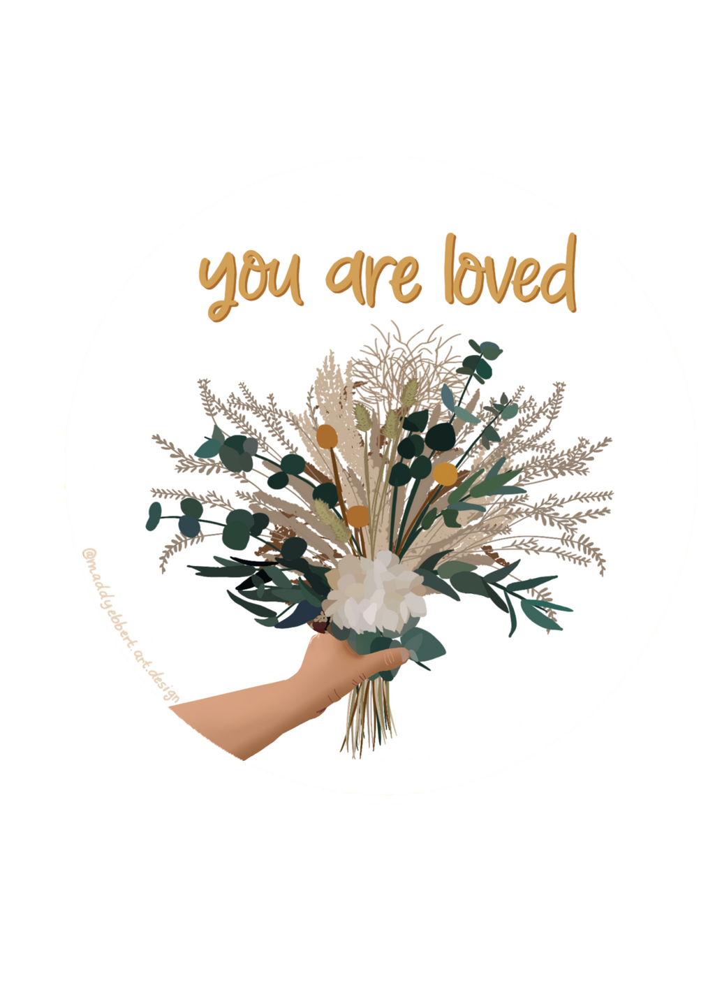 "You are Loved" Sticker