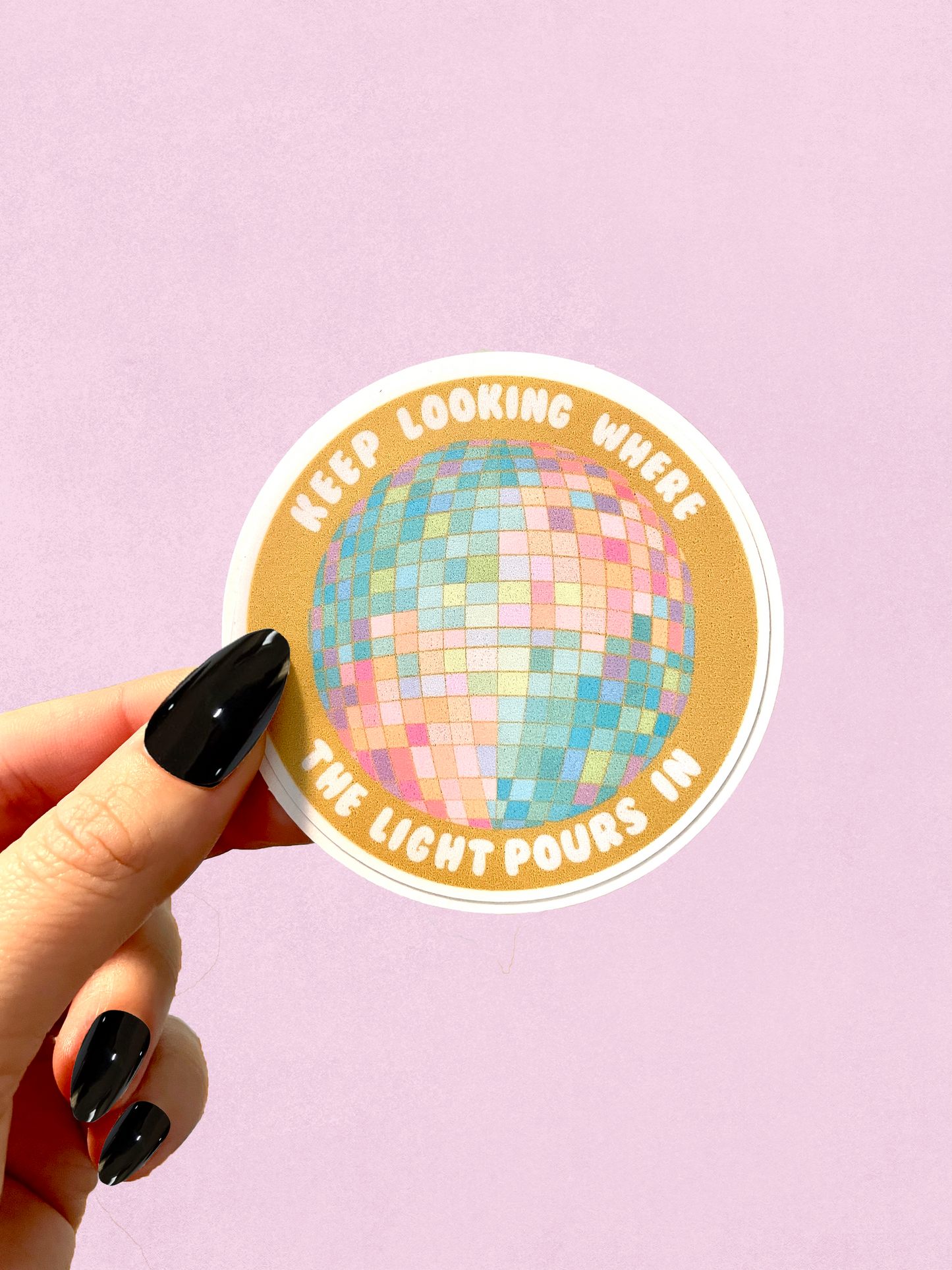 Disco Ball Sticker