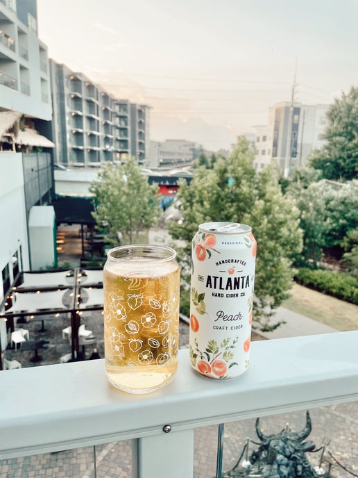 16 oz. "Georgia Peach" Beer Glass Set