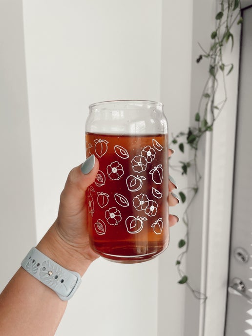 16 oz. "Georgia Peach" Beer Glass Set