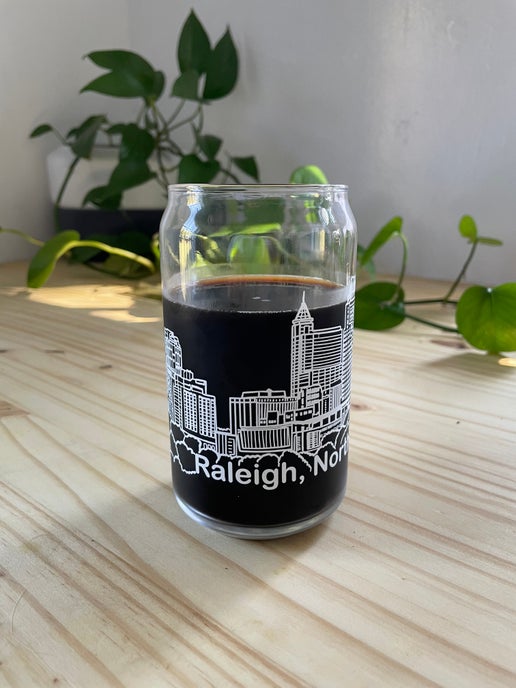 16 oz. "Raleigh Wrap" Beer Glass